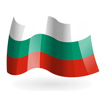 waving flag of bulgaria eps ai vector