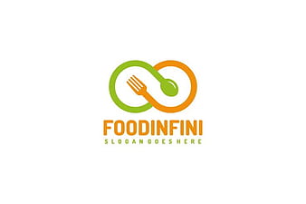 Infinity Food Logo eps svg vector