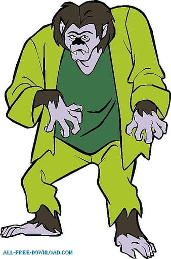Scooby Doo villan  eps vector