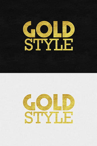 Gold text effects psd vector