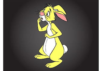 Winnie The Pooh Rabbit ai vector