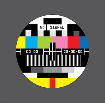 Television Screen No Signal ai vector
