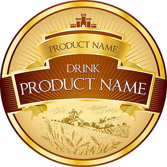 Product Label Design  eps vector