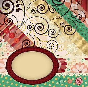 Patchwork motif fond  vecteur eps