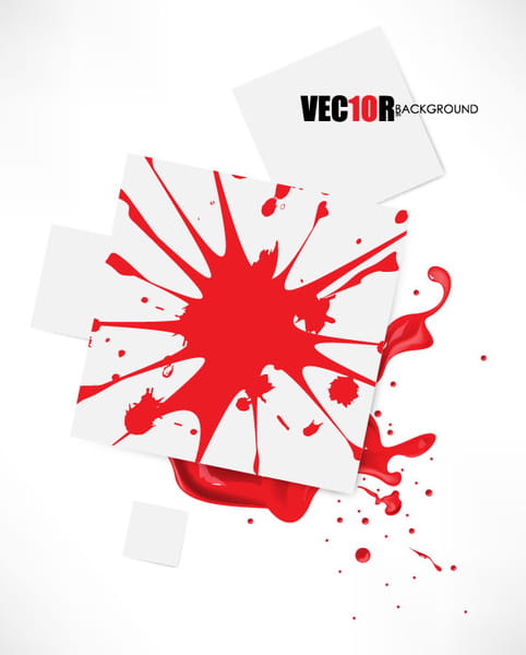 Splash effect background vector eps