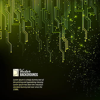 Creative circuit board concept background vector  eps