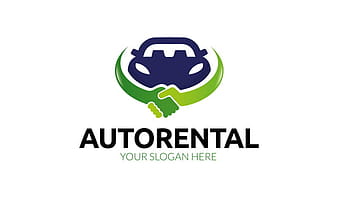 Vetor de logotipo de aluguel de automóveis eps