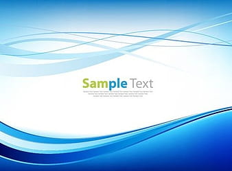 Awesome Abstract Blue Business Technology Wave eps vector
