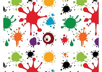 Splatter Pattern ai vector