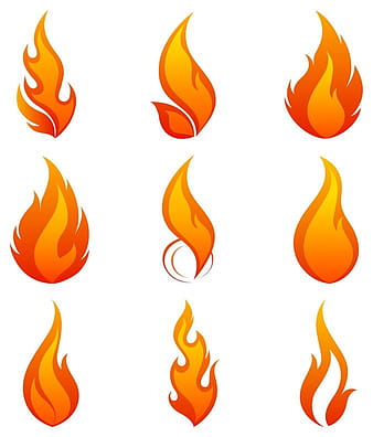 flame icon 1 eps vector