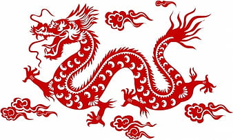 Chinese Dragon Art eps ai vector