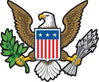 Vector de águila americana ai eps