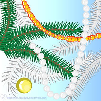 Free Christmas Tree Illustrator Brushes ai vector