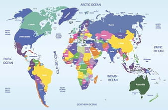 Vector colored world maps template  eps