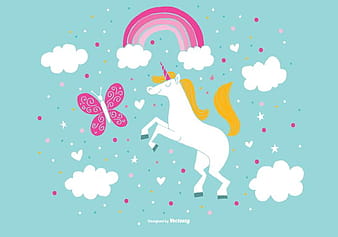Adorable Unicorn Vectors eps