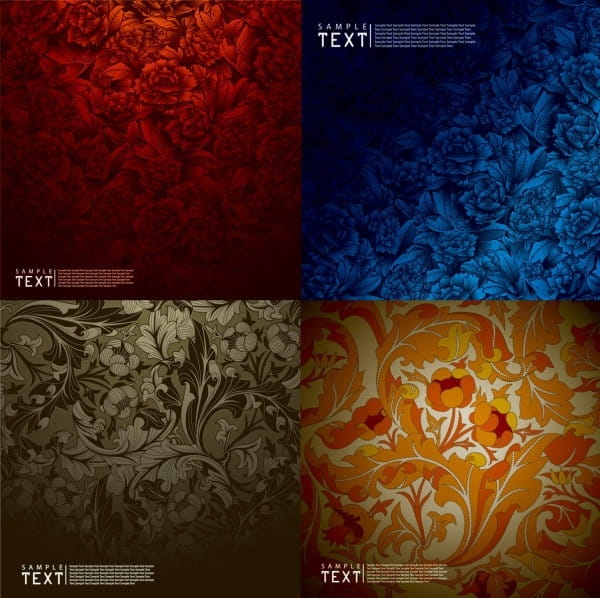 Beautiful pattern background pattern vector ai