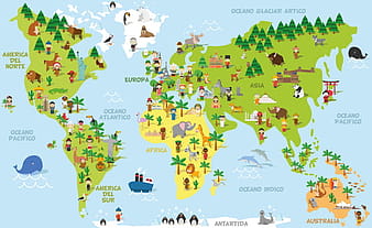 Travel world maps vector material eps