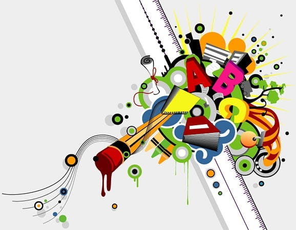 School theme vector eps