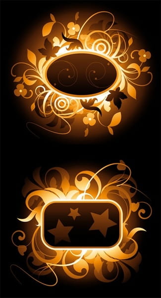 Border pattern vector ai eps
