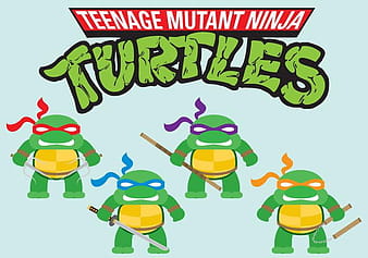 Ninja Turtles Mini Vectors ai