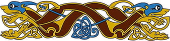 Celtic Animal Ornament svg vector