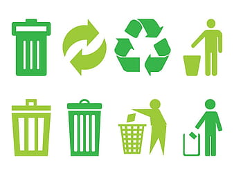Iconos de basura ai