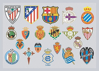 Spanish Football Team Logos eps ai vector