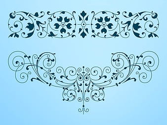 Remolinos antiguos decorativos ai