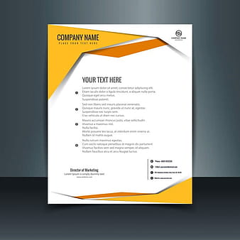 Colorful modern letterhead template eps vector
