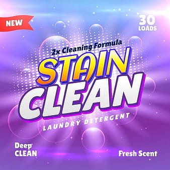 amazing product packaging concept of laundry detergent eps vector