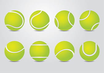 Tennis Ball Vector svg eps