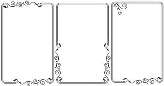 Decorative frame vector eps