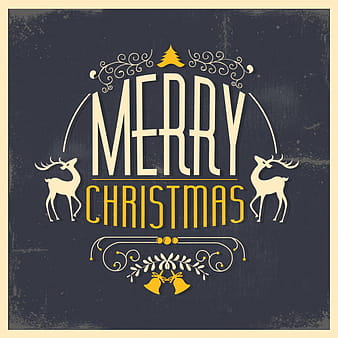 Merry Christmas card eps vector