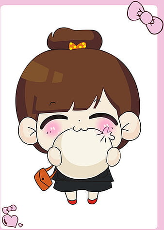 Free cute cartoon doll vector cdr