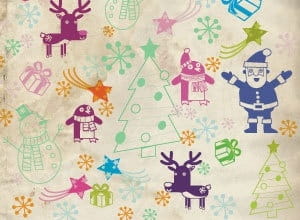 Christmas Pattern Elements eps vector