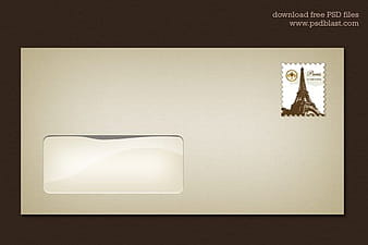 Template Amplop Kosong (PSD) psd