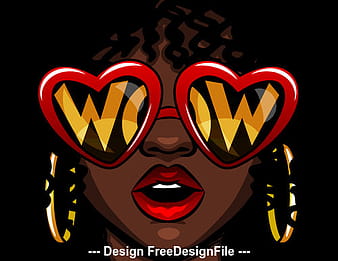 Woman cartoon pop art style vector eps