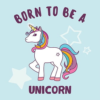 Unicorn background design eps vector