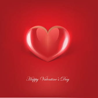 Corazón rojo brillante del vector eps