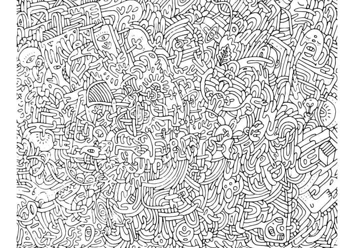 Abstract Pattern Background Vector eps