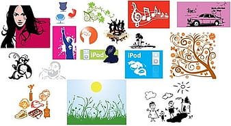 Character pattern automobile and other vector ai