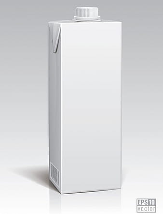 White packing model  vector eps