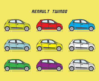 Renault Twingo eps svg vector