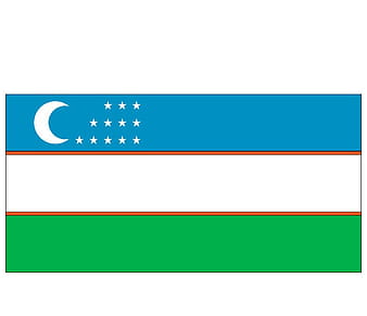 bandeira do vetor do uzbequistão eps