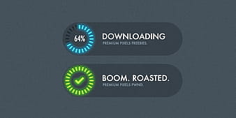 Progress Loading Indicators psd vector