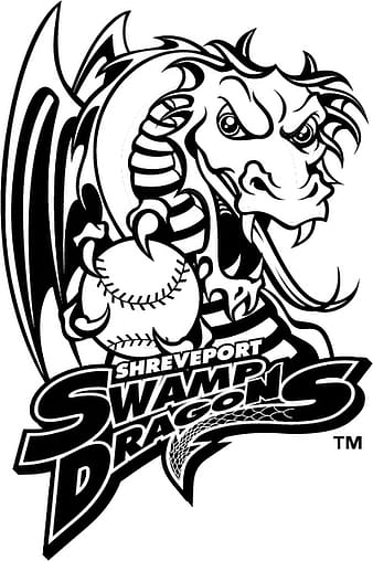 Shreveport swamp dragons svg eps vector