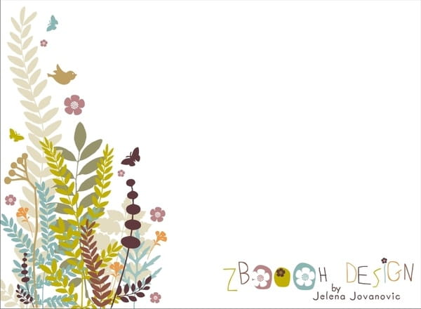 Spring Background ai vector