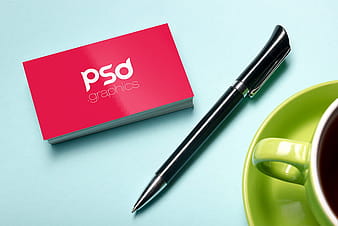 Professional Business Card Mockup PSD psd vector