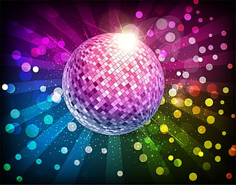 Disco ball illustration ai eps vector