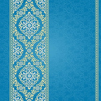 Ornate eastern style floral background vector  eps